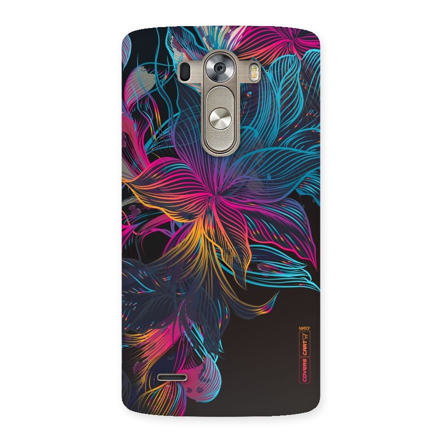 Multi-Colour Flowers Back Case for LG G3