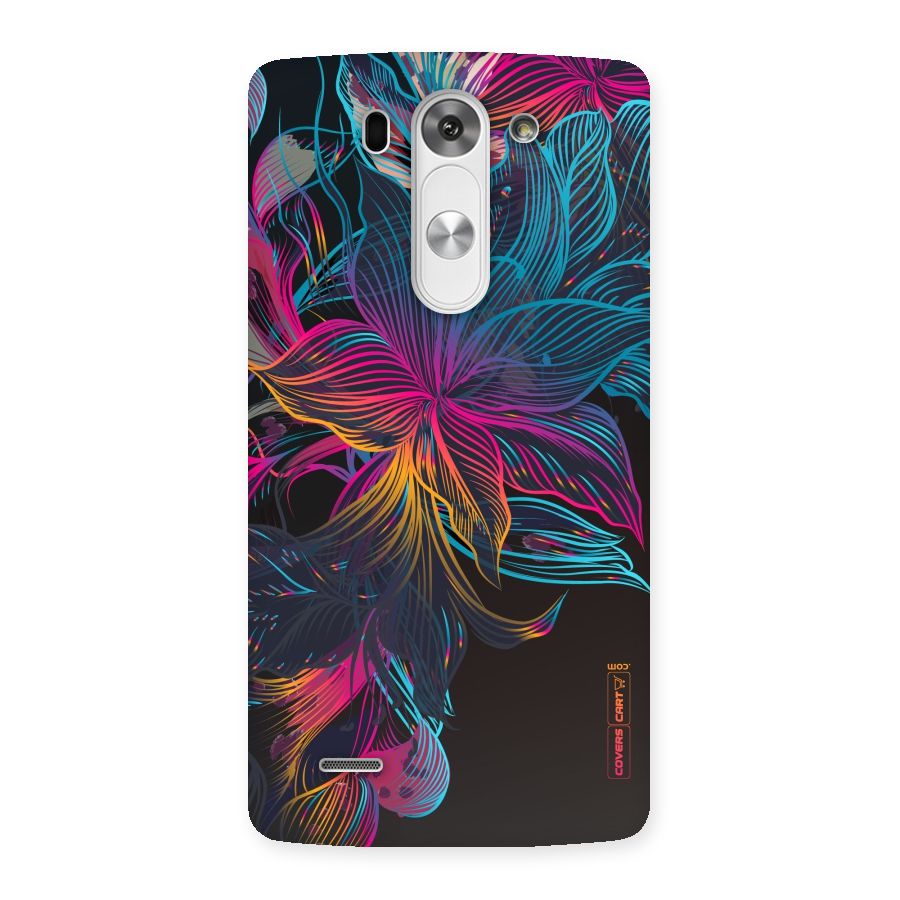 Multi-Colour Flowers Back Case for LG G3 Beat