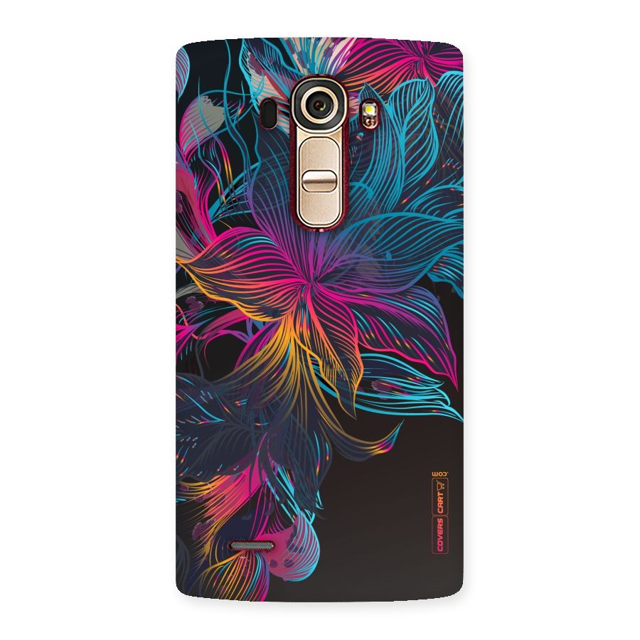 Multi-Colour Flowers Back Case for LG G4