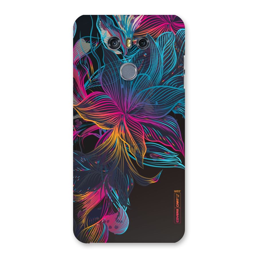 Multi-Colour Flowers Back Case for LG G6