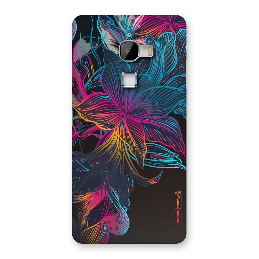 Multi-Colour Flowers Back Case for LeTv Le Max