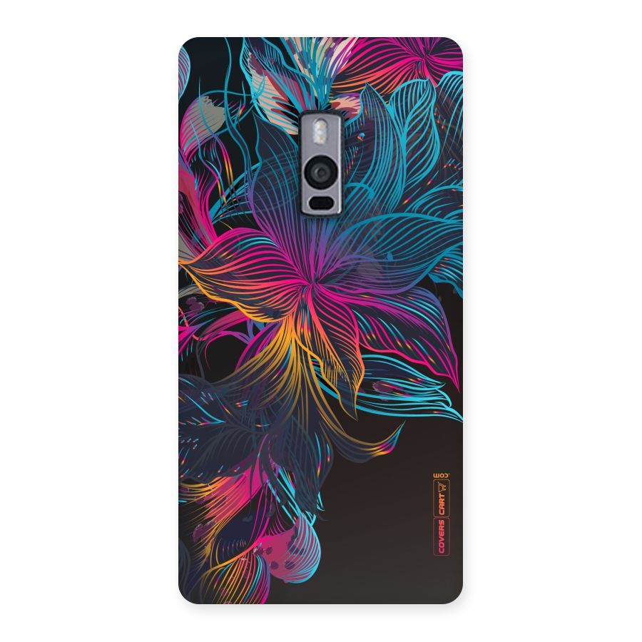 Multi-Colour Flowers Back Case for OnePlus Two