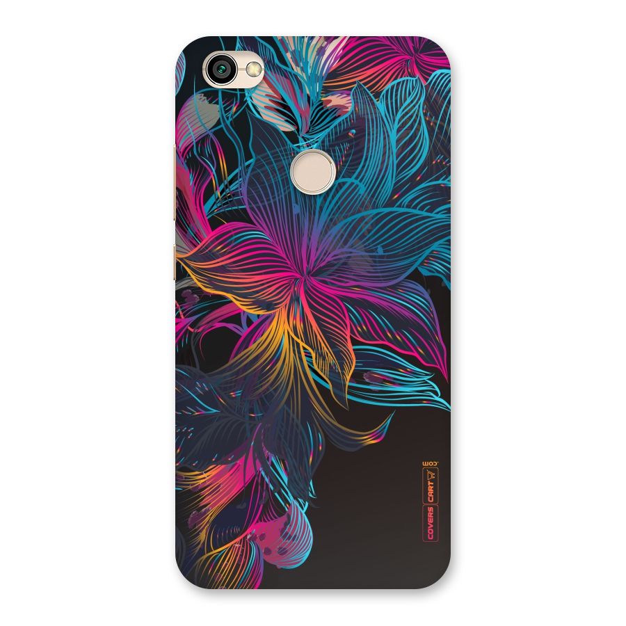 Multi-Colour Flowers Back Case for Redmi Y1 2017