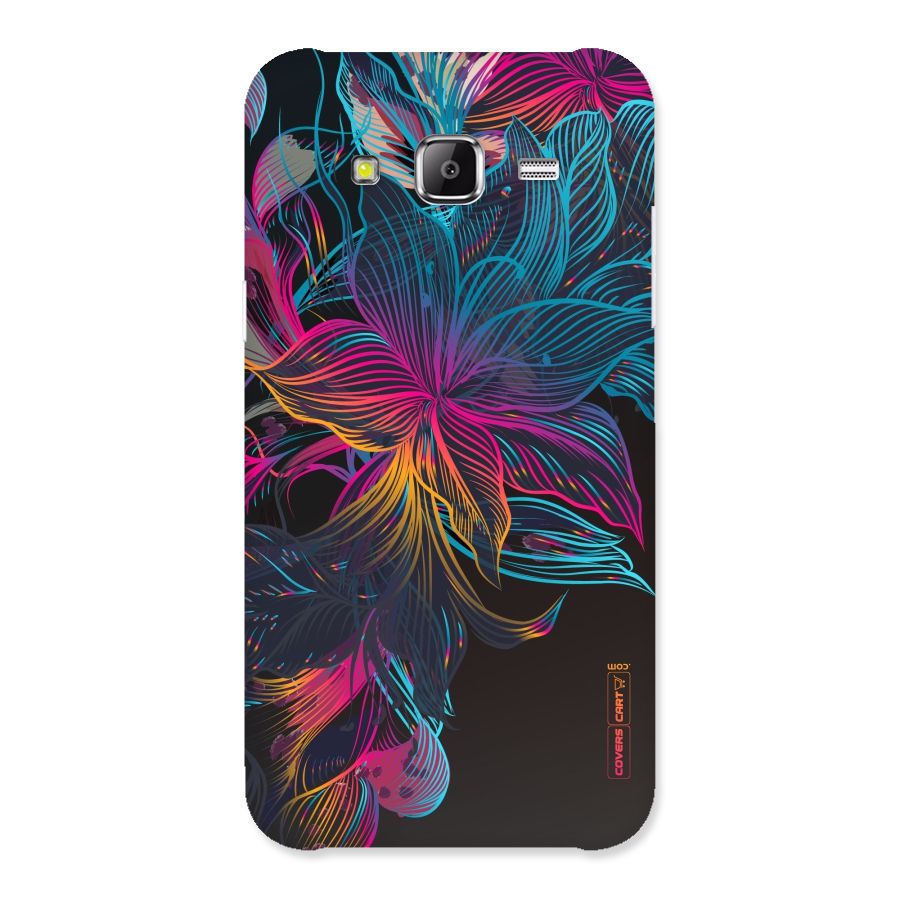 Multi-Colour Flowers Back Case for Samsung Galaxy J2 Prime