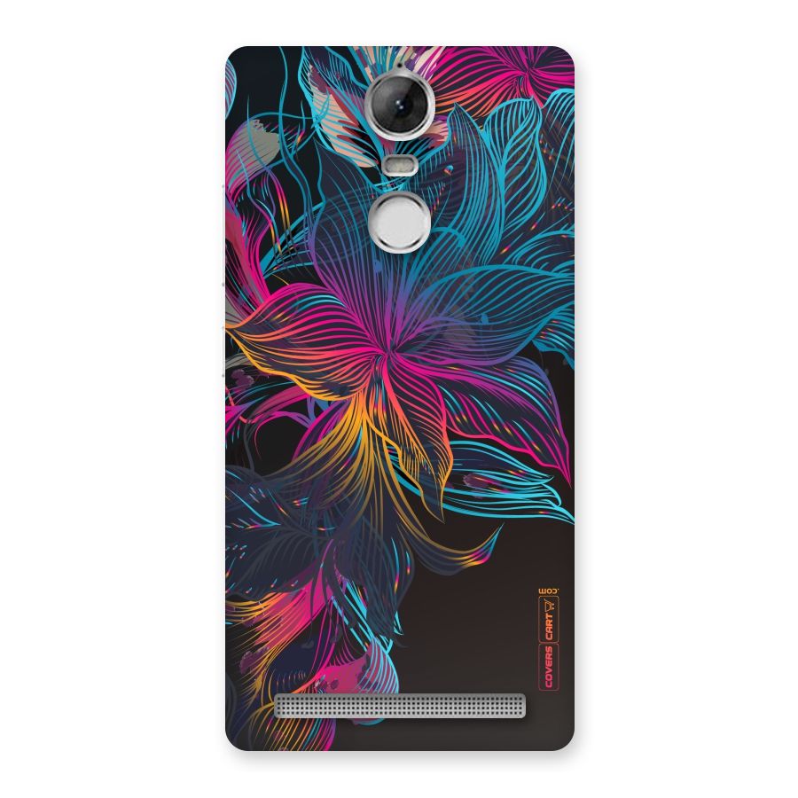 Multi-Colour Flowers Back Case for Vibe K5 Note