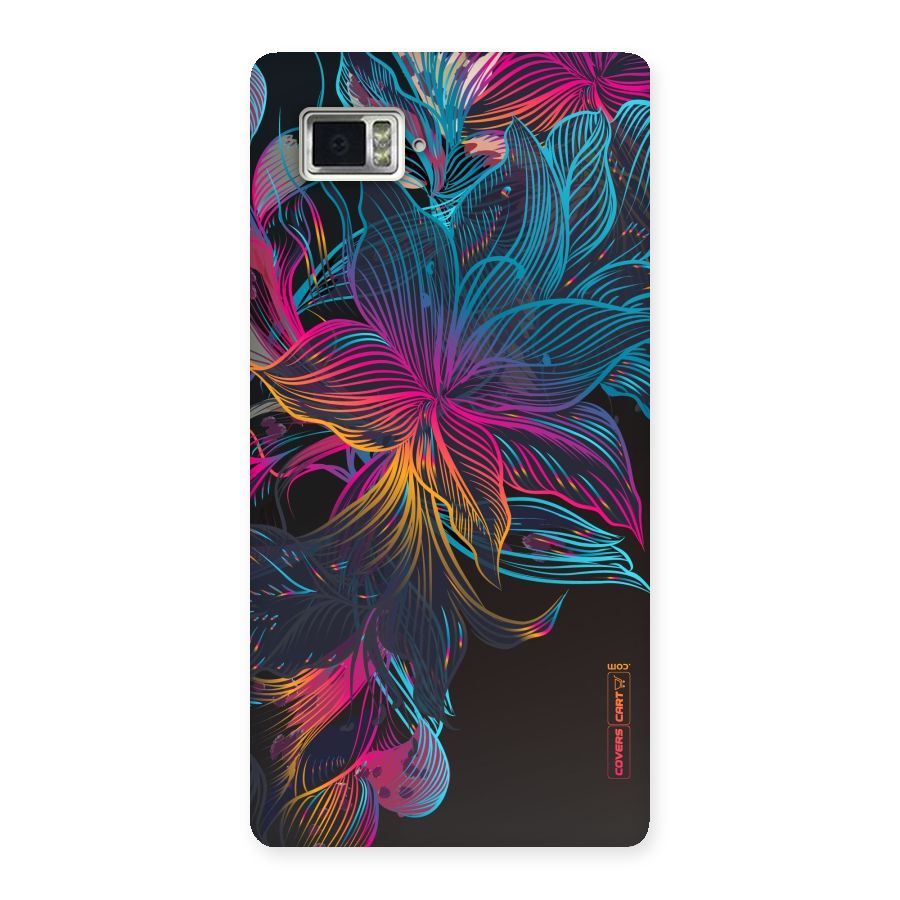 Multi-Colour Flowers Back Case for Vibe Z2 Pro K920