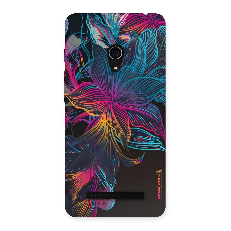 Multi-Colour Flowers Back Case for Zenfone 5