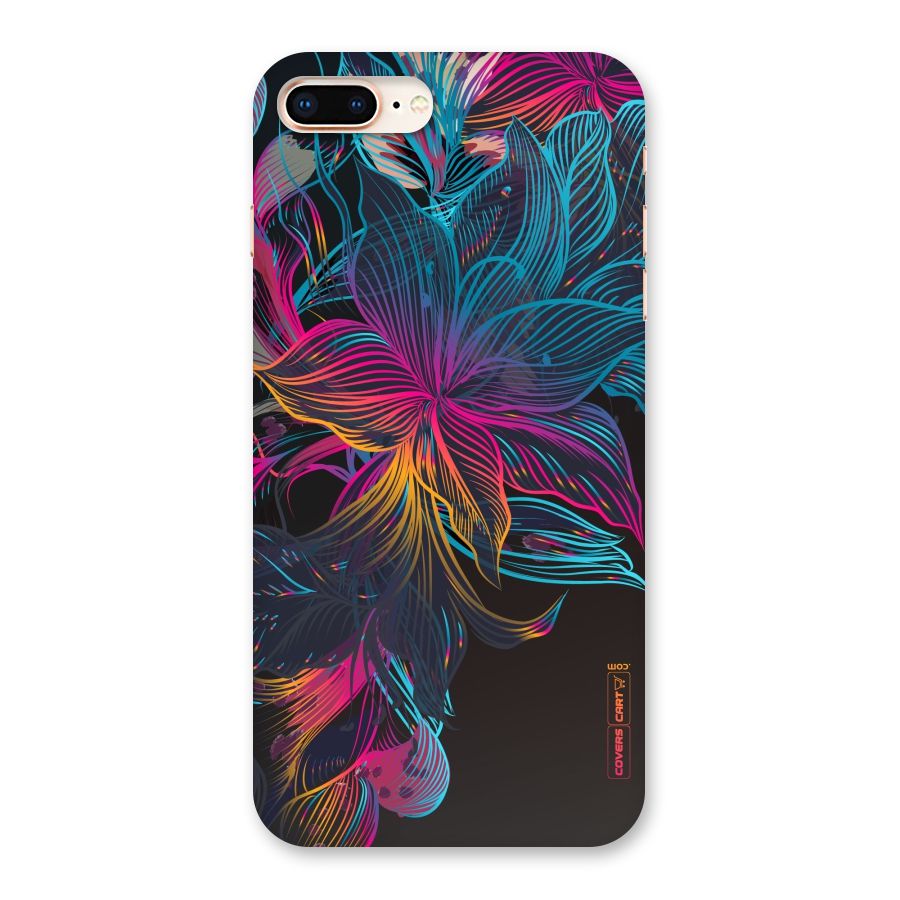 Multi-Colour Flowers Back Case for iPhone 8 Plus