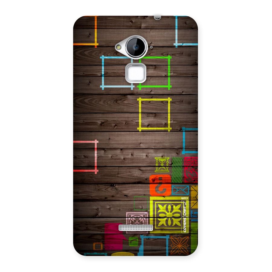Multicolor Frame Design Back Case for Coolpad Note 3