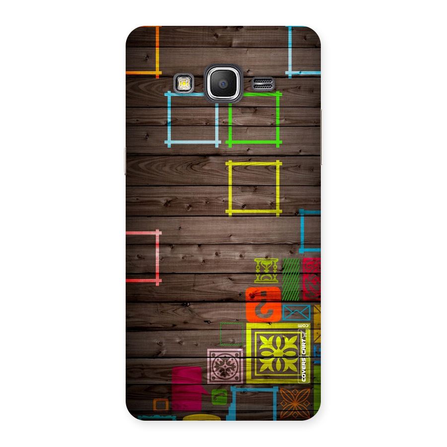 Multicolor Frame Design Back Case for Galaxy Grand Prime