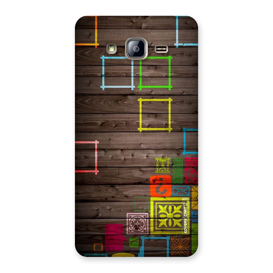 Multicolor Frame Design Back Case for Galaxy On5