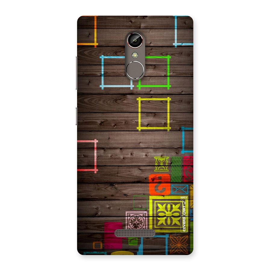 Multicolor Frame Design Back Case for Gionee S6s