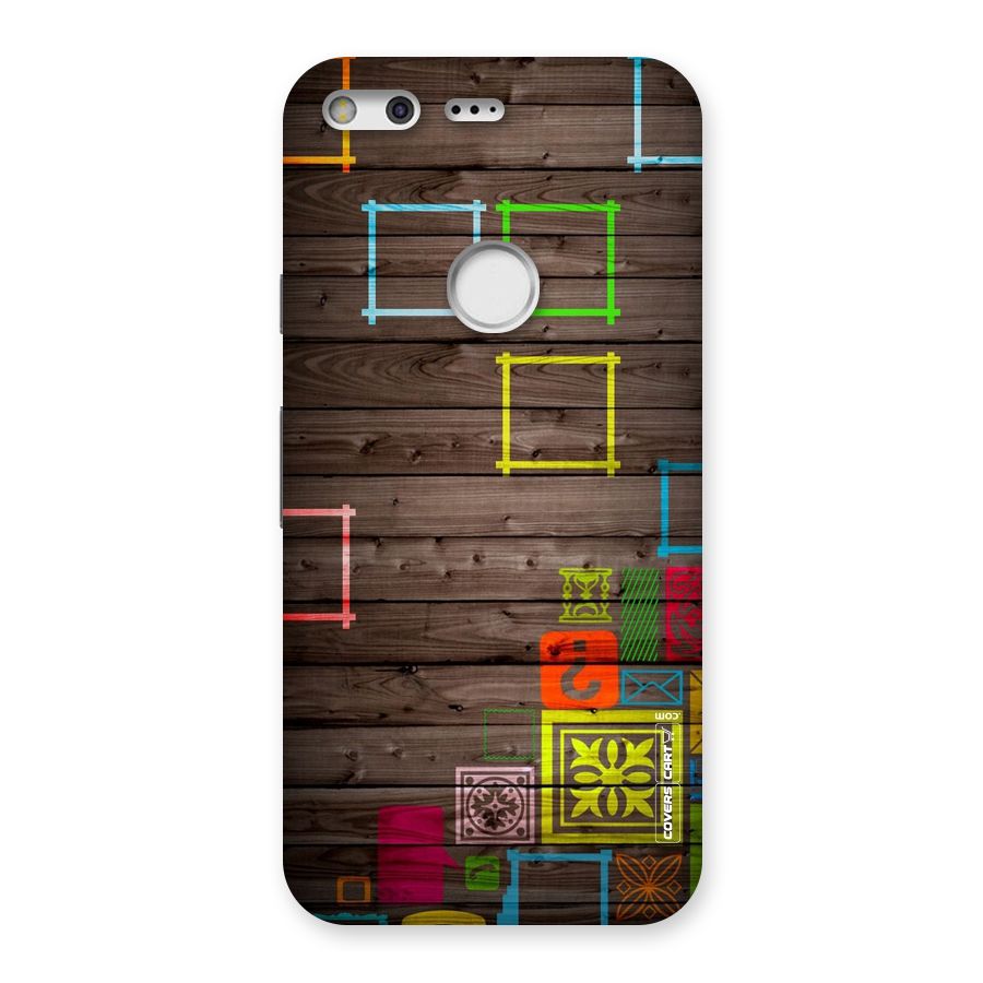 Multicolor Frame Design Back Case for Google Pixel XL