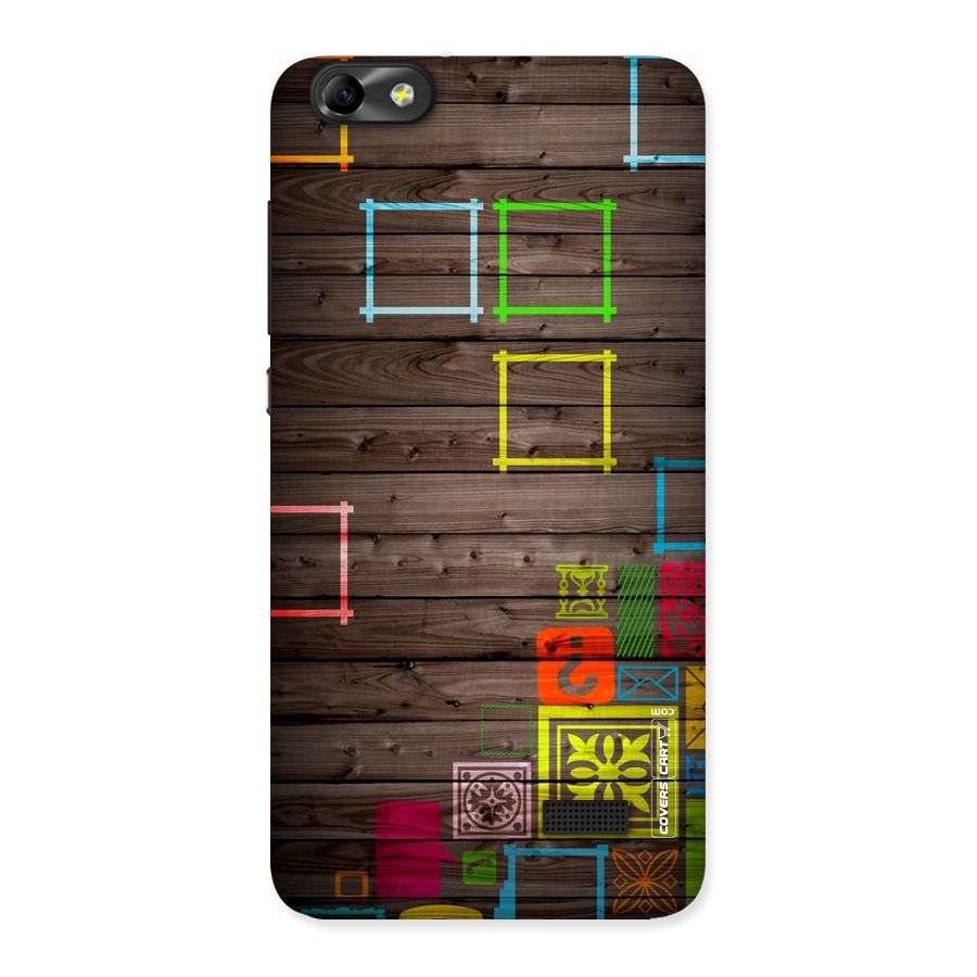 Multicolor Frame Design Back Case for Honor 4C