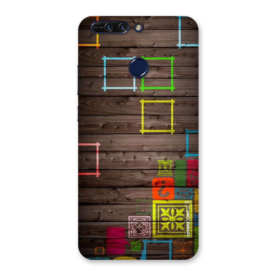 Multicolor Frame Design Back Case for Honor 8 Pro