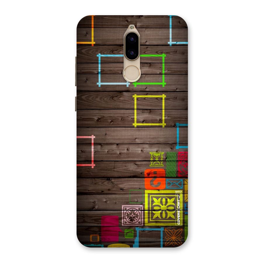 Multicolor Frame Design Back Case for Honor 9i