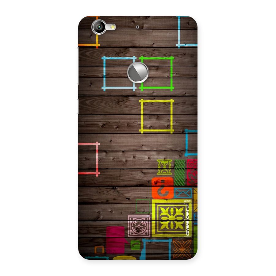 Multicolor Frame Design Back Case for LeTV Le 1s