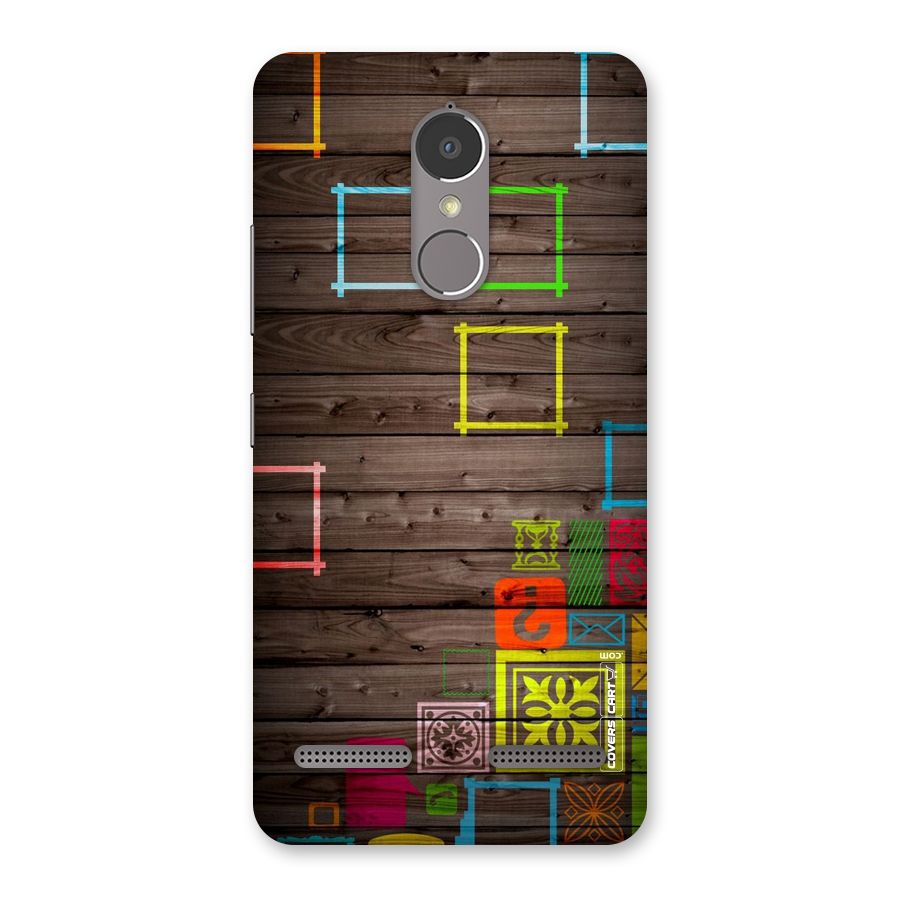 Multicolor Frame Design Back Case for Lenovo K6