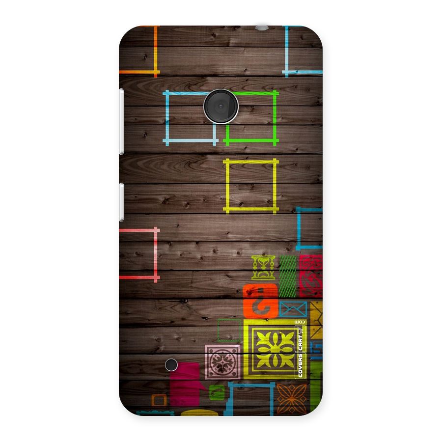 Multicolor Frame Design Back Case for Lumia 530
