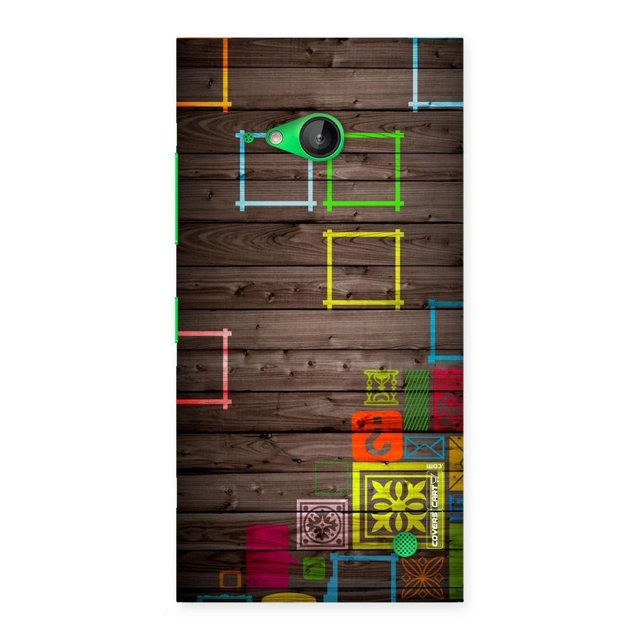 Multicolor Frame Design Back Case for Lumia 730