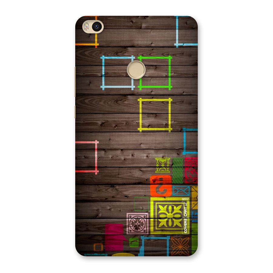 Multicolor Frame Design Back Case for Mi Max 2