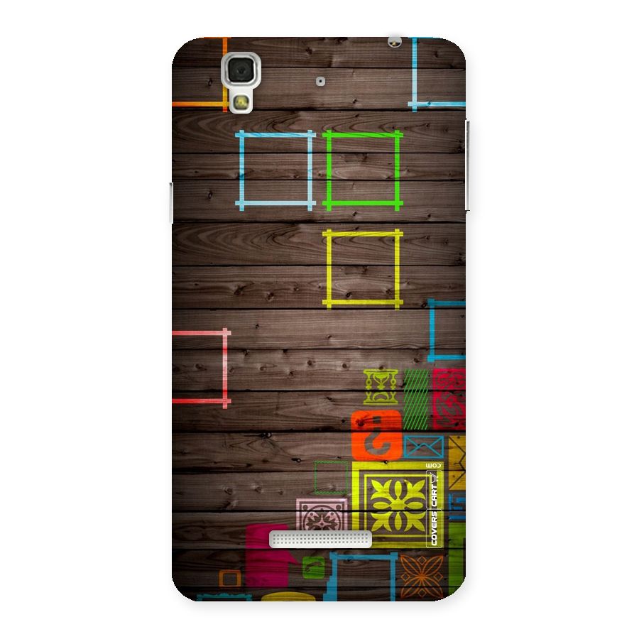 Multicolor Frame Design Back Case for YU Yureka Plus