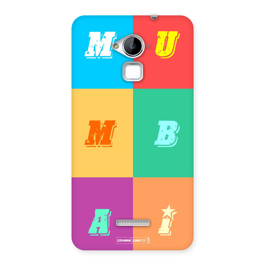 Mumbai Alphabets Back Case for Coolpad Note 3