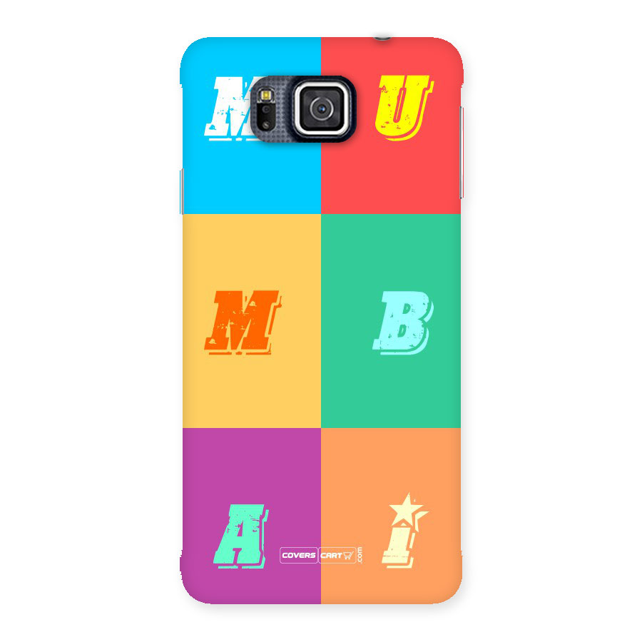 Mumbai Alphabets Back Case for Galaxy Alpha