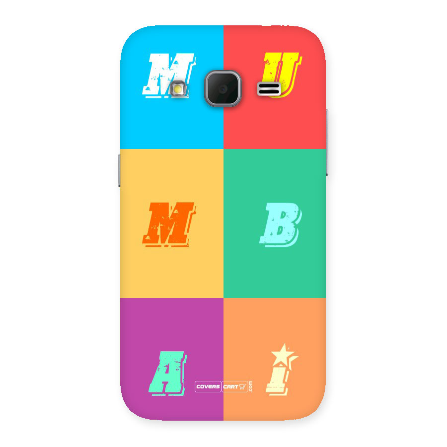 Mumbai Alphabets Back Case for Galaxy Core Prime