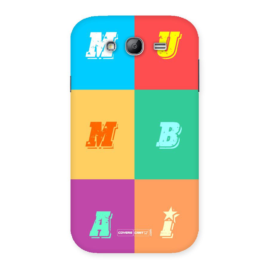 Mumbai Alphabets Back Case for Galaxy Grand Neo Plus