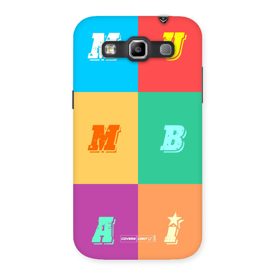 Mumbai Alphabets Back Case for Galaxy Grand Quattro