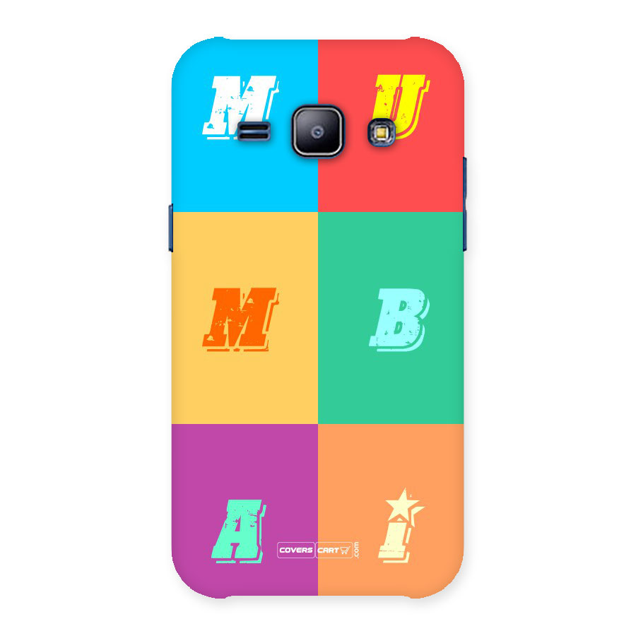 Mumbai Alphabets Back Case for Galaxy J1
