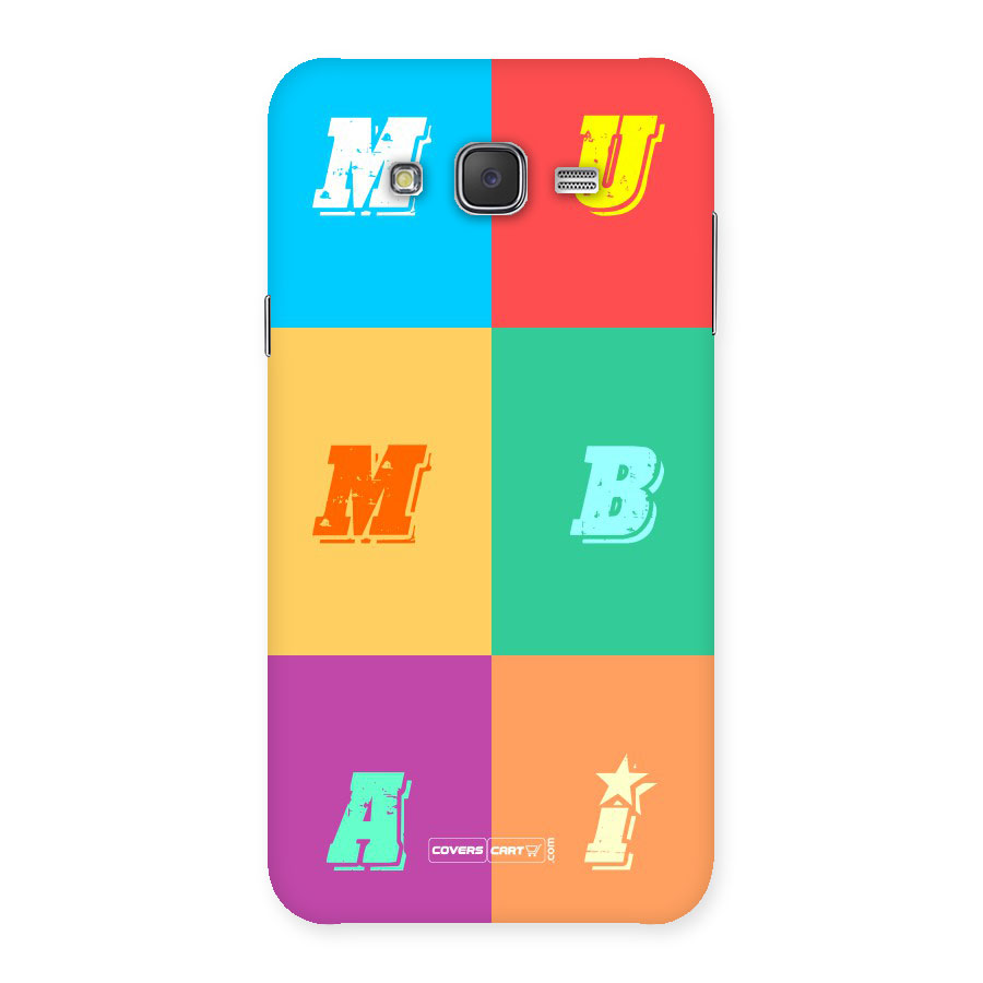 Mumbai Alphabets Back Case for Galaxy J7