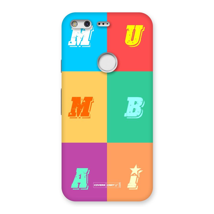 Mumbai Alphabets Back Case for Google Pixel