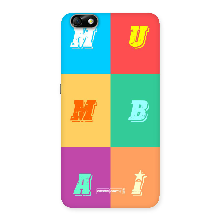 Mumbai Alphabets Back Case for Honor 4X
