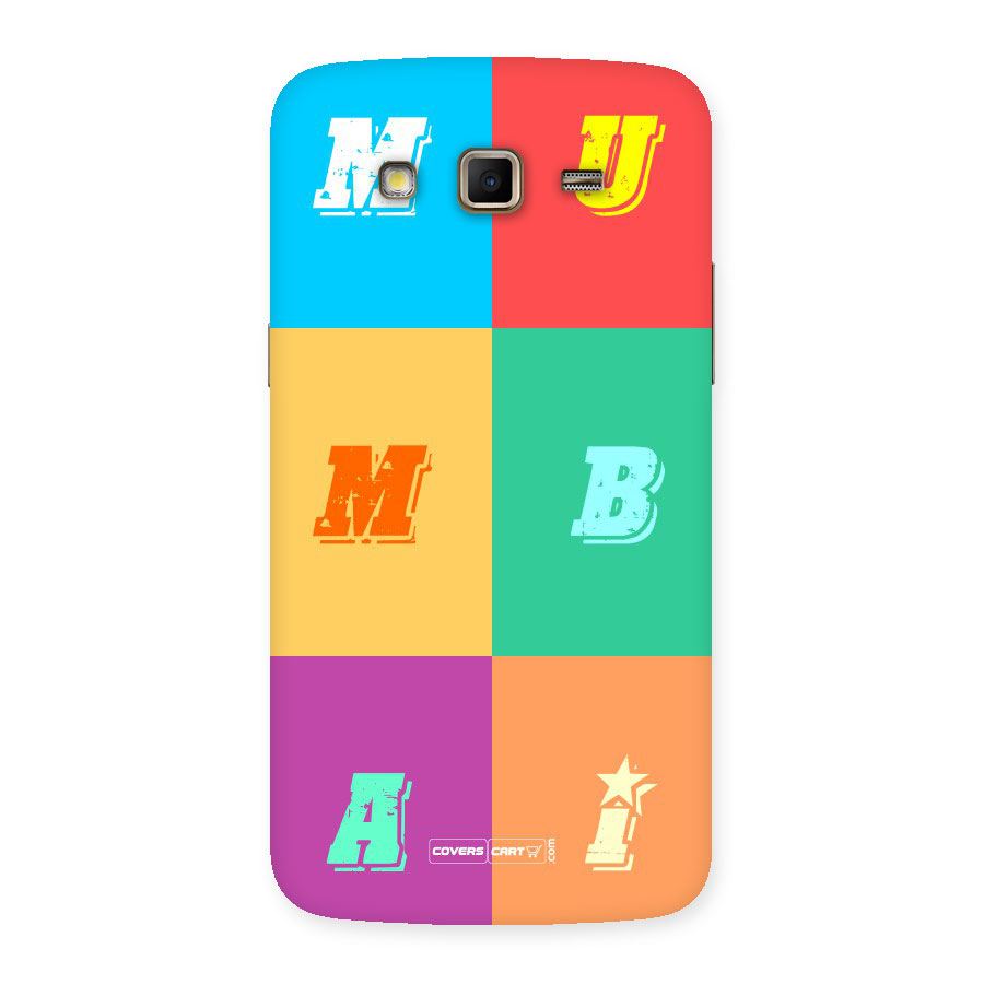 Mumbai Alphabets Back Case for Samsung Galaxy Grand 2