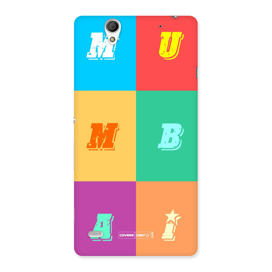 Mumbai Alphabets Back Case for Sony Xperia C4