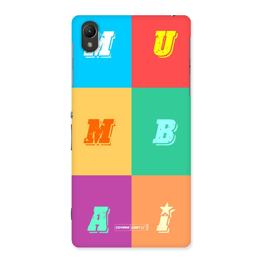 Mumbai Alphabets Back Case for Sony Xperia Z2