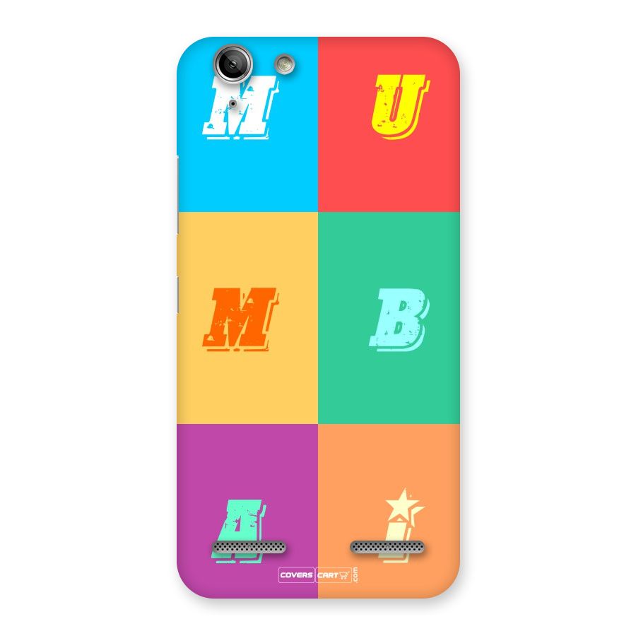 Mumbai Alphabets Back Case for Vibe K5