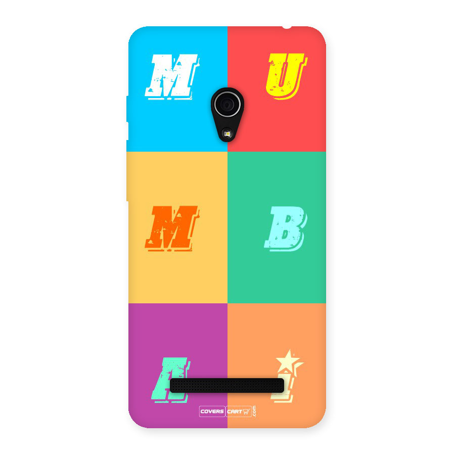 Mumbai Alphabets Back Case for Zenfone 5
