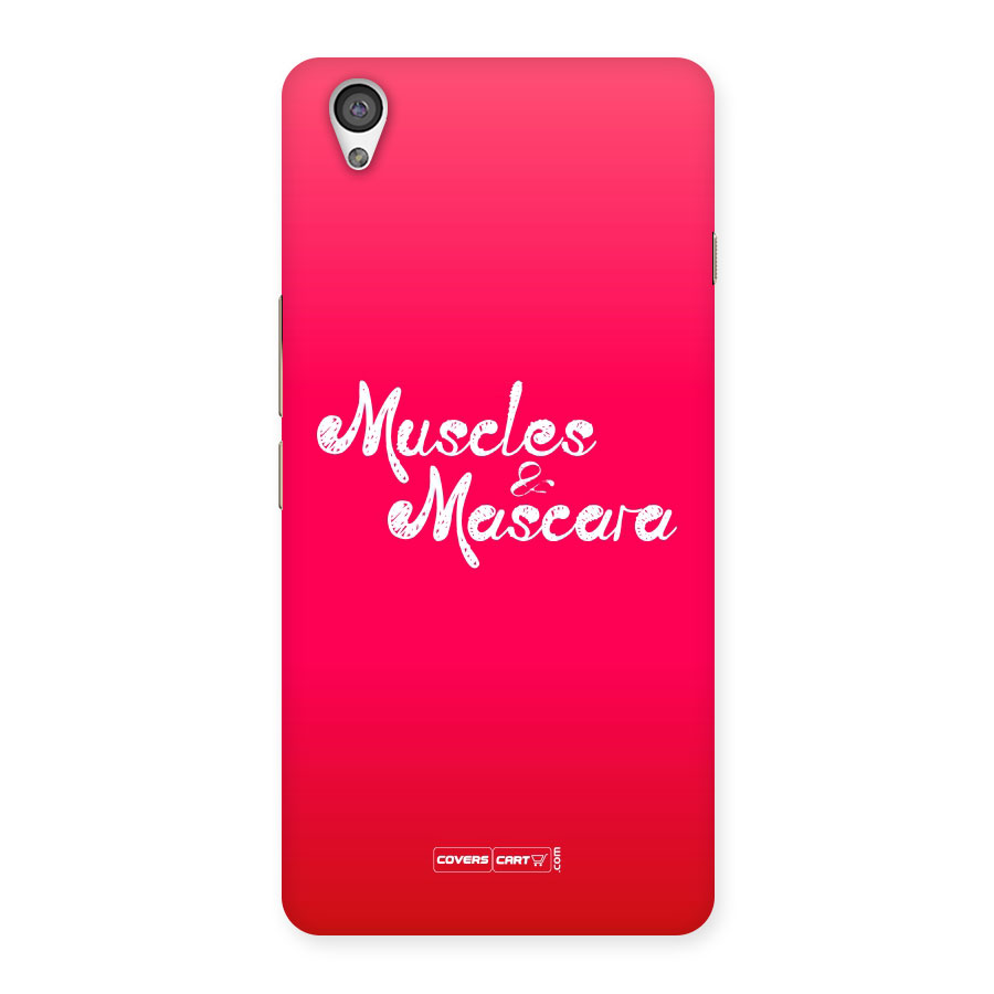 Muscles and Mascara Back Case for Oneplus X