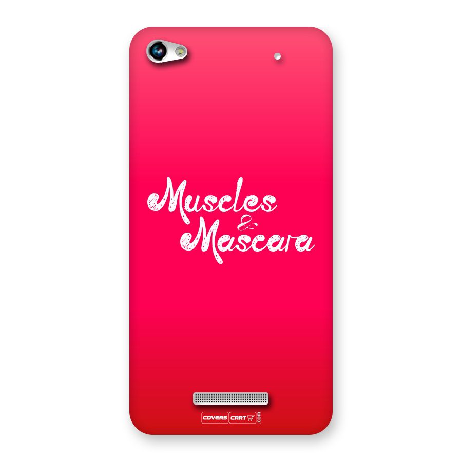 Muscles and Mascara Back Case for Canvas Hue 2 A316