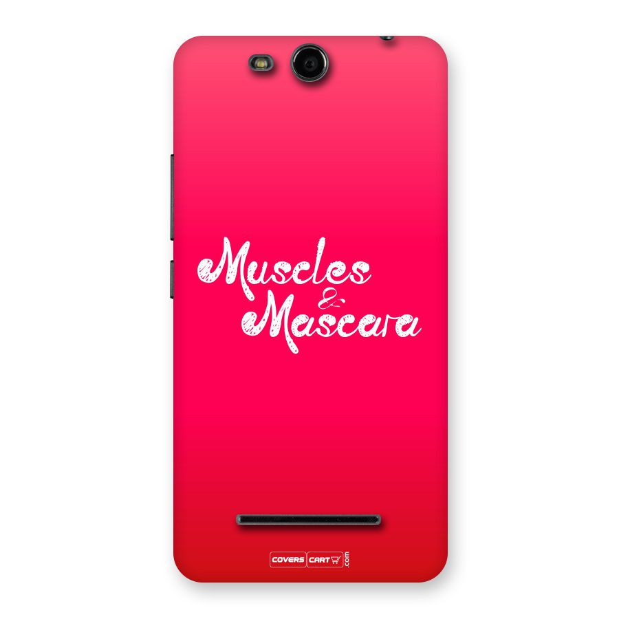 Muscles and Mascara Back Case for Canvas Juice 3