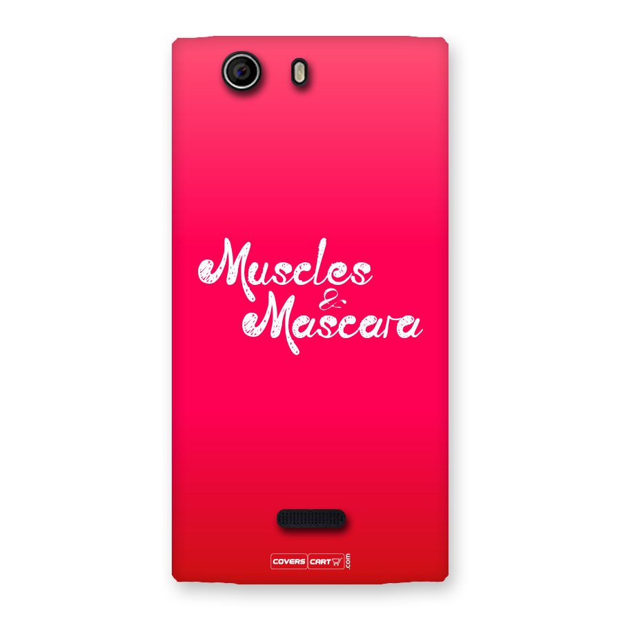 Muscles and Mascara Back Case for Canvas Nitro 2