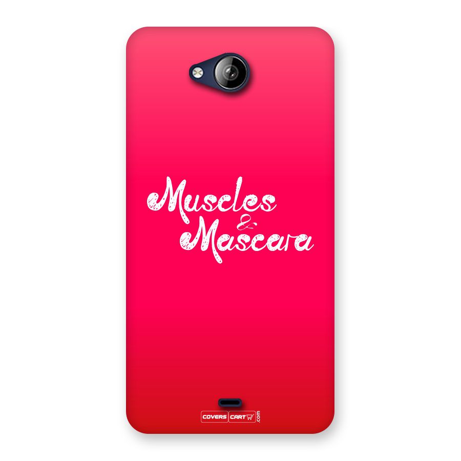 Muscles and Mascara Back Case for Canvas Play