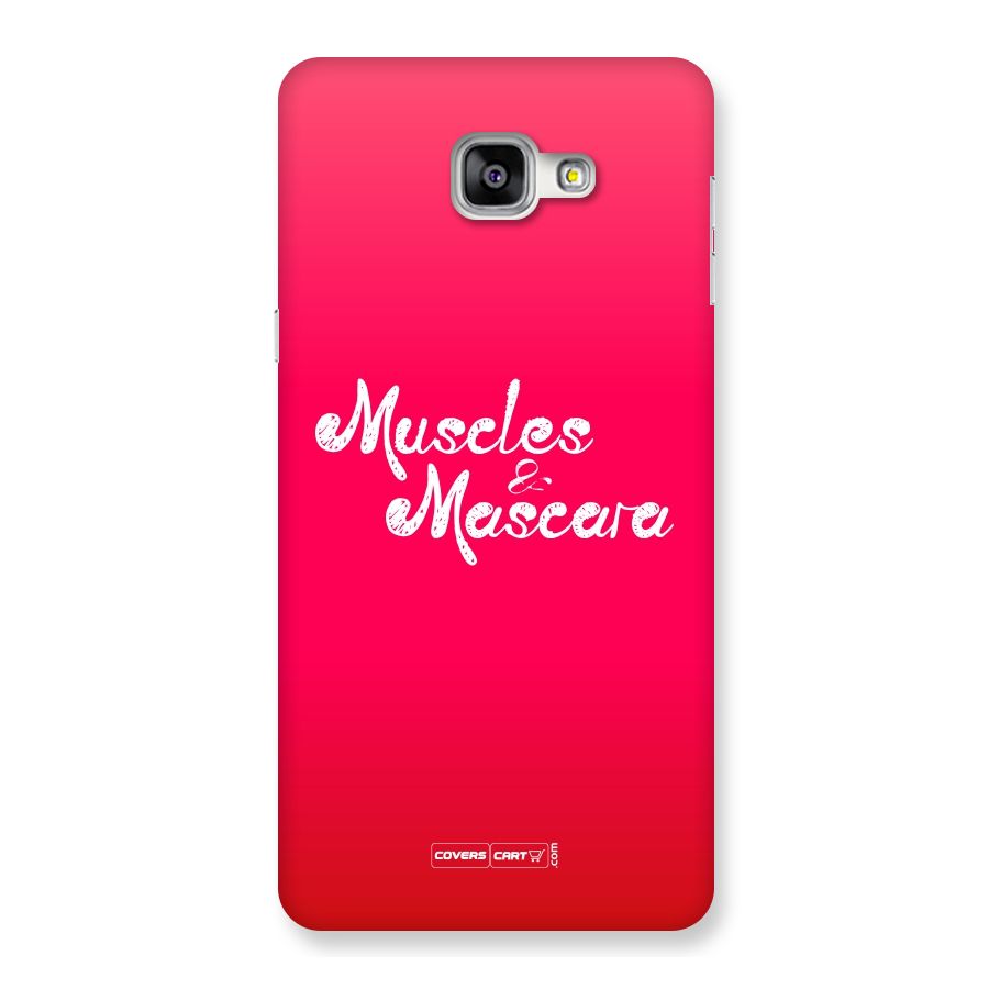 Muscles and Mascara Back Case for Galaxy A9