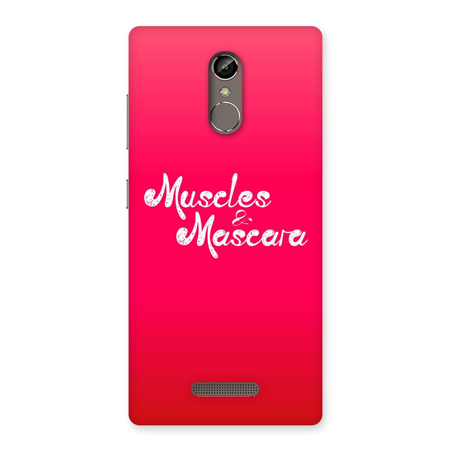 Muscles and Mascara Back Case for Gionee S6s