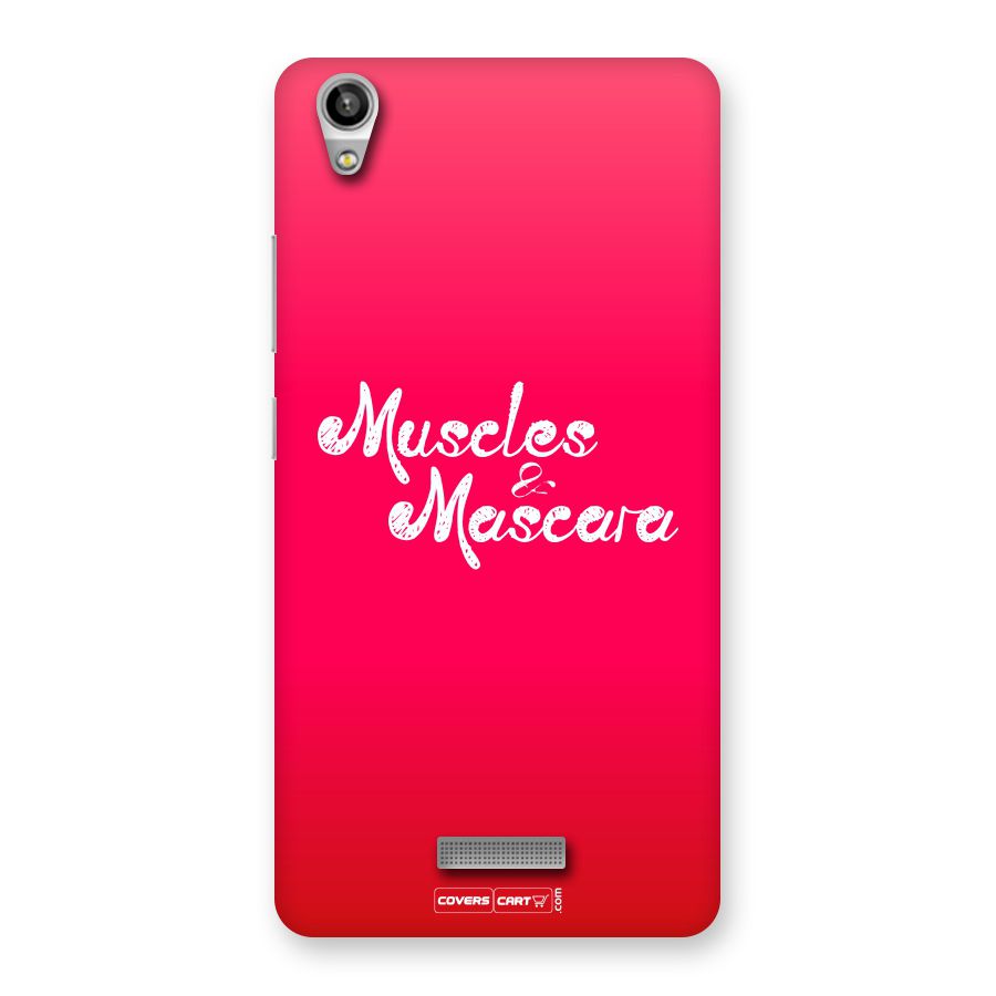 Muscles and Mascara Back Case for Lava Pixel V1