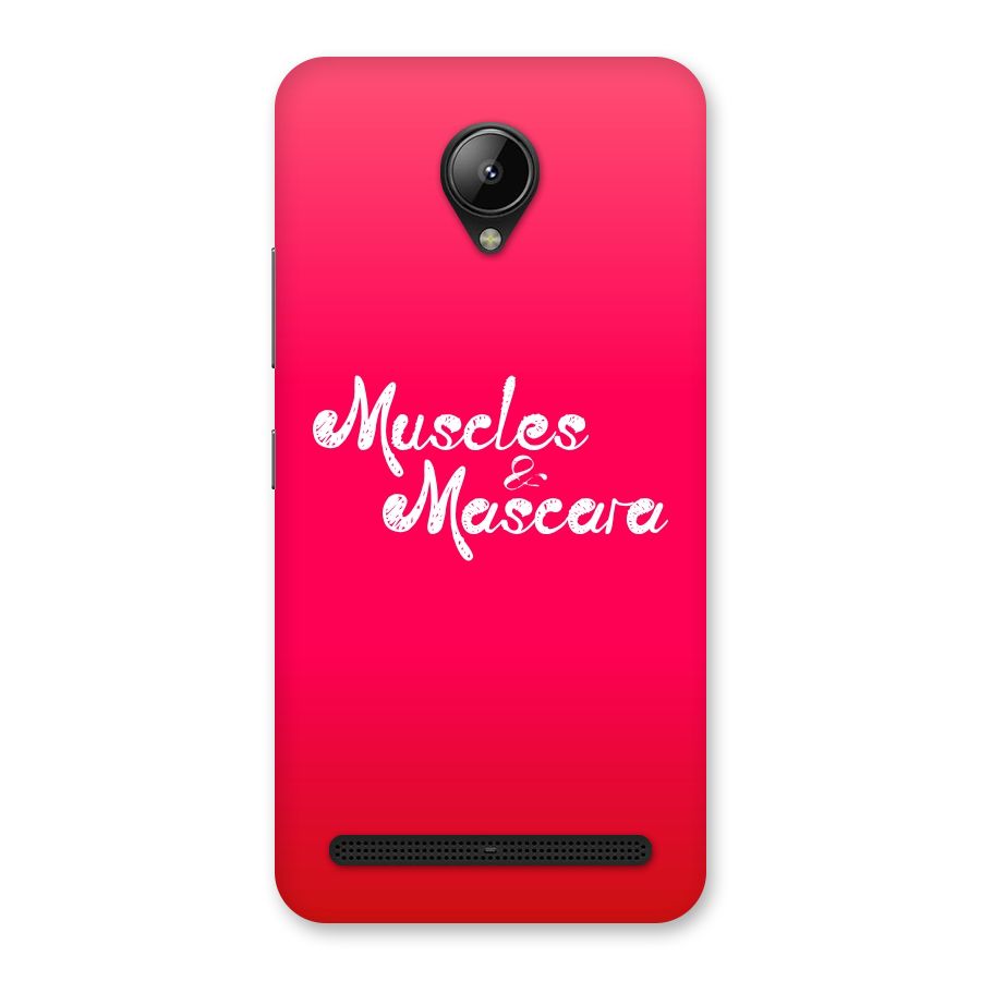 Muscles and Mascara Back Case for Lenovo C2