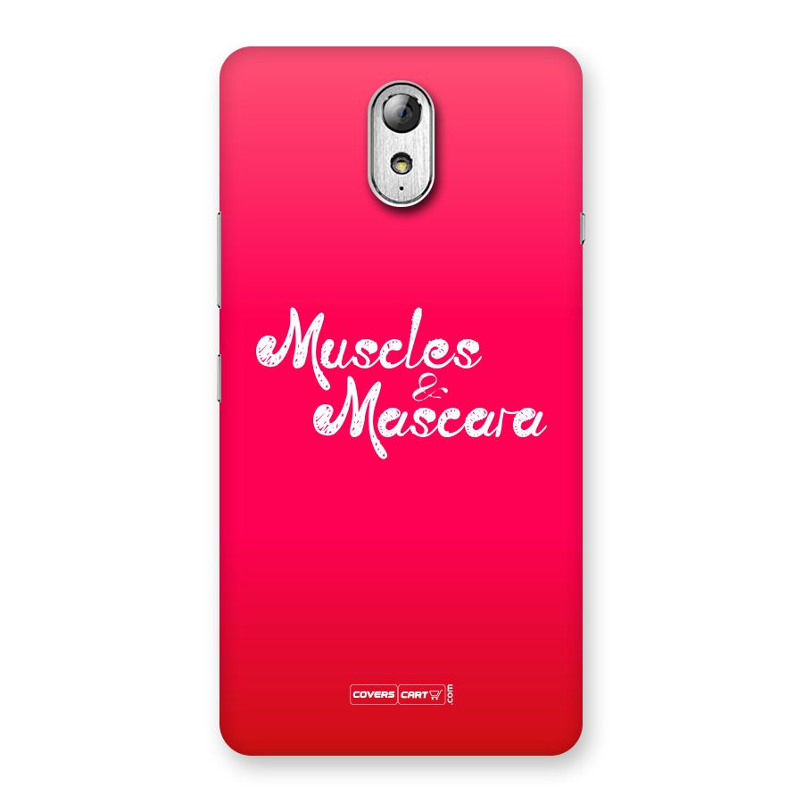 Muscles and Mascara Back Case for Lenovo Vibe P1M